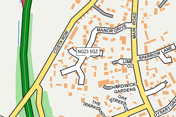 Map of S & JS CONSULTANCY LTD at local scale
