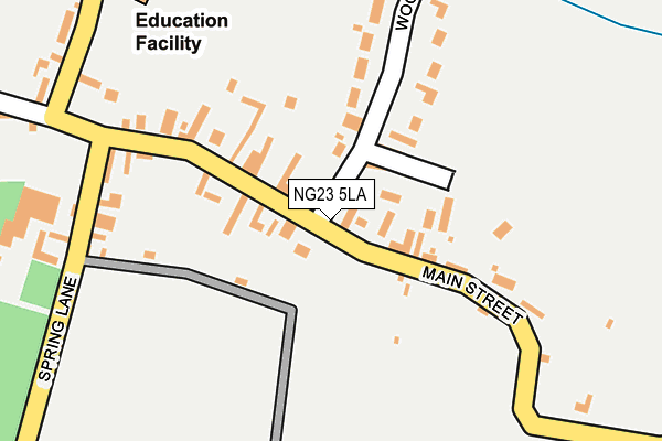 Map of NG23 CONSULTING LIMITED at local scale