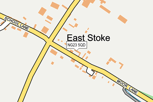 NG23 5QD map - OS OpenMap – Local (Ordnance Survey)