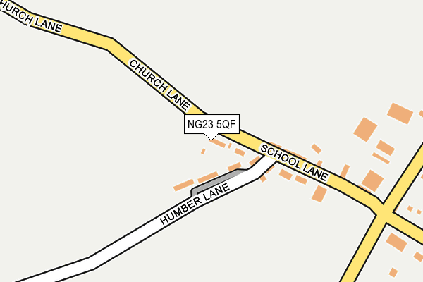 NG23 5QF map - OS OpenMap – Local (Ordnance Survey)