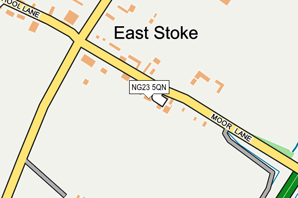 NG23 5QN map - OS OpenMap – Local (Ordnance Survey)