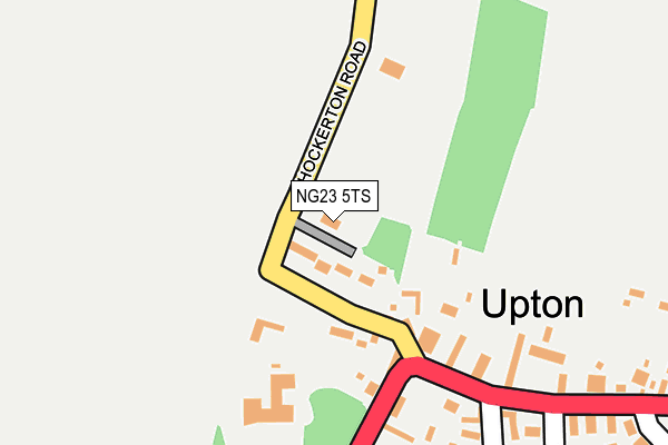 NG23 5TS map - OS OpenMap – Local (Ordnance Survey)