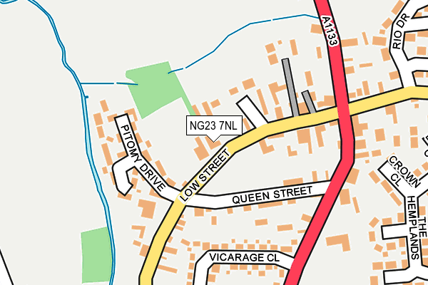 Map of COSMO LIMITED at local scale