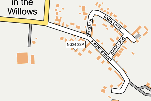 NG24 2SP map - OS OpenMap – Local (Ordnance Survey)