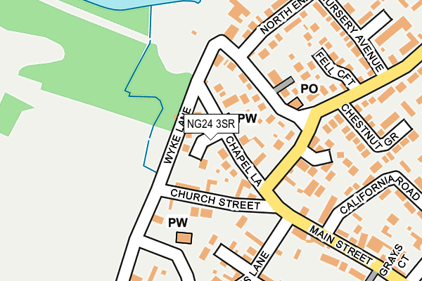 Map of KTH LTD at local scale