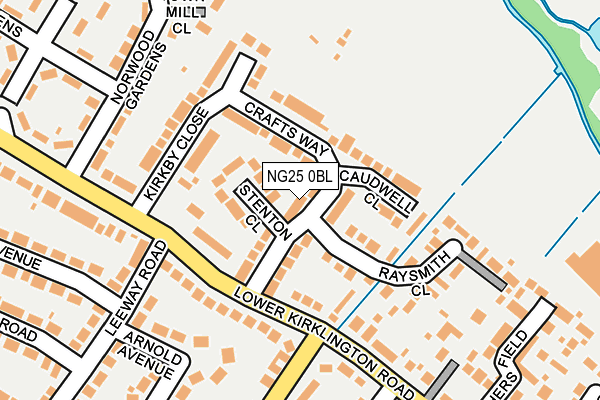 Map of DAVID THWAITES PHYSIOTHERAPY LIMITED at local scale