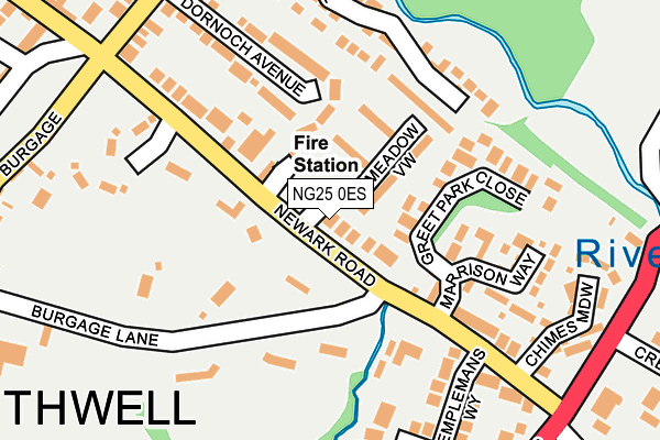 Map of ASQUITH MEWS LTD at local scale