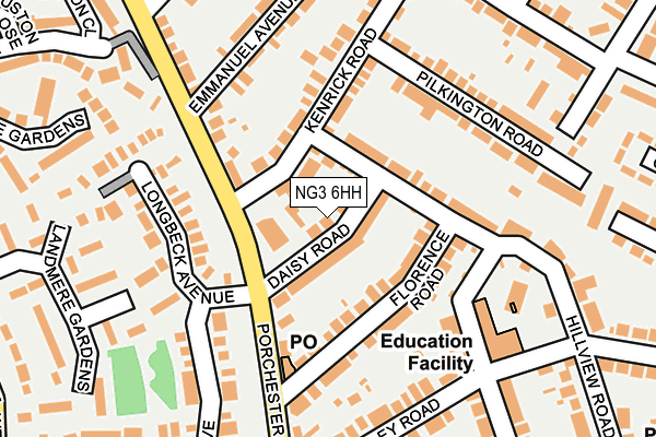 Map of PAUL O'NEILL LTD at local scale