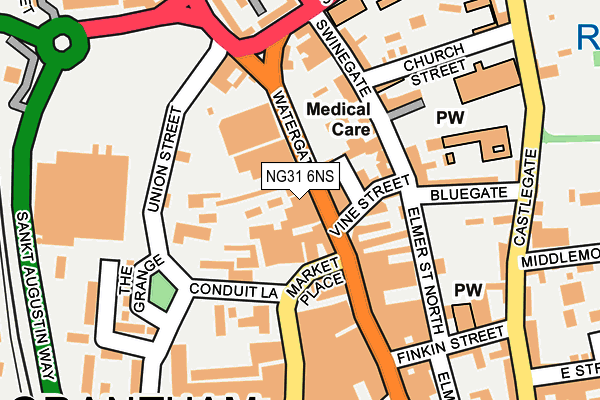 Map of HARRIJESS LTD at local scale