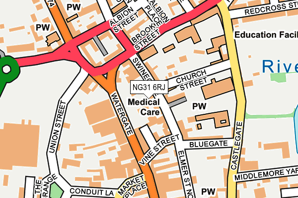 Map of PLURAL PROPERTY LIMITED at local scale