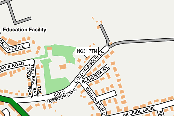 Map of EOAJA HEALTHCARE LIMITED at local scale