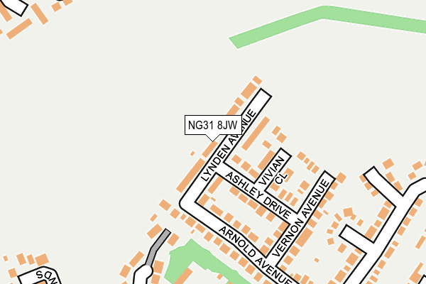 Map of THIRSTY TRADING LIMITED at local scale