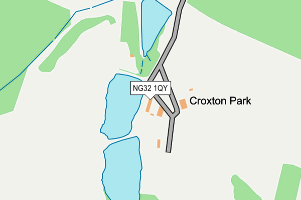 NG32 1QY map - OS OpenMap – Local (Ordnance Survey)