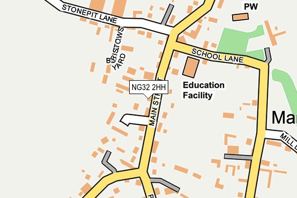 Map of QG TRADING LIMITED at local scale
