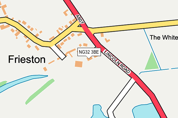 NG32 3BE map - OS OpenMap – Local (Ordnance Survey)