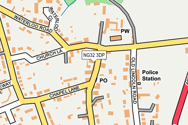 NG32 3DP map - OS OpenMap – Local (Ordnance Survey)