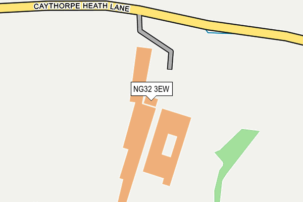 NG32 3EW map - OS OpenMap – Local (Ordnance Survey)