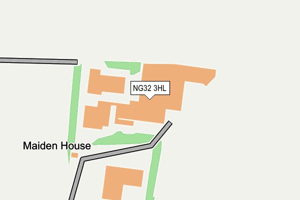 NG32 3HL map - OS OpenMap – Local (Ordnance Survey)