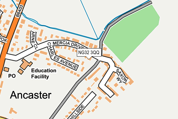 Map of BLANKSTONE PLASTERING LIMITED at local scale