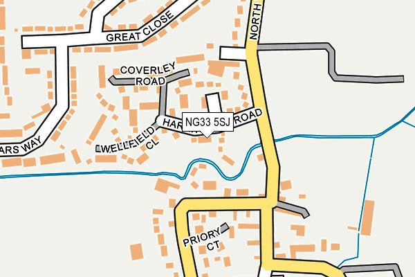 Map of CJ SALES LIMITED at local scale