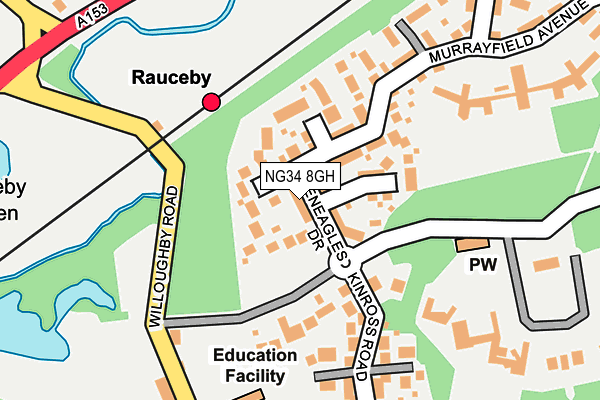 Map of FRESHSTARTCLEANINGLINCS LTD at local scale
