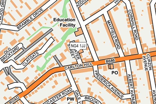 Map of COSTELLO DIGITAL LTD. at local scale