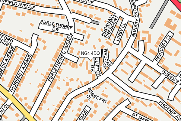 Map of ALLSTOCKGOODS LTD at local scale