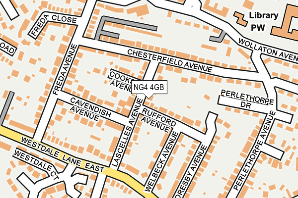 Map of CARLTON SIGNS & ENGRAVING LTD at local scale