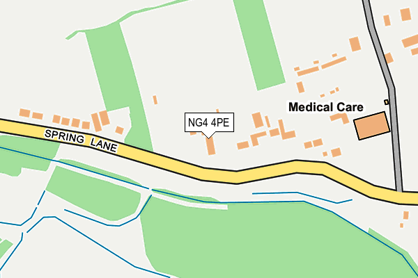 Map of BRIDGES TRANSPORT LIMITED at local scale