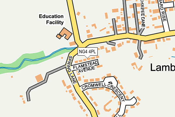Map of CRADAN ELECTRICAL LIMITED at local scale