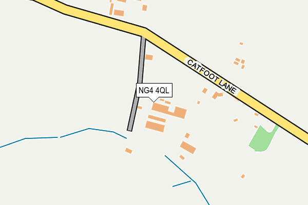 NG4 4QL map - OS OpenMap – Local (Ordnance Survey)