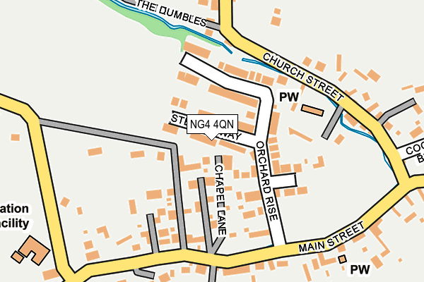 NG4 4QN map - OS OpenMap – Local (Ordnance Survey)