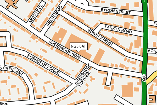 Map of PTB SAWPCO LIMITED at local scale