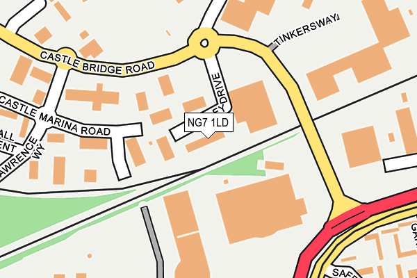Map of AK LAWYERS LTD at local scale