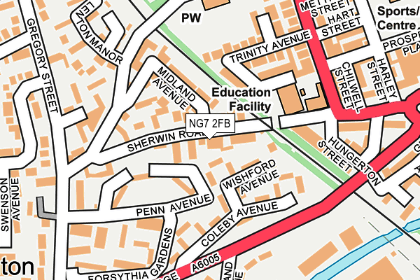 Map of HAYE INDEPENDENT SERVICES LTD at local scale