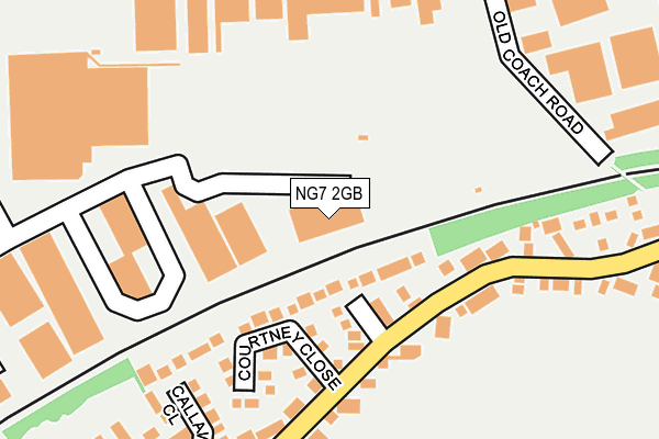 NG7 2GB map - OS OpenMap – Local (Ordnance Survey)