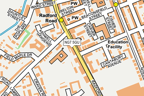 Map of TRAVEL SQUARE LTD. at local scale