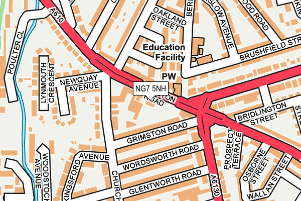 Map of BISMILLAH FOODSTORE LIMITED at local scale