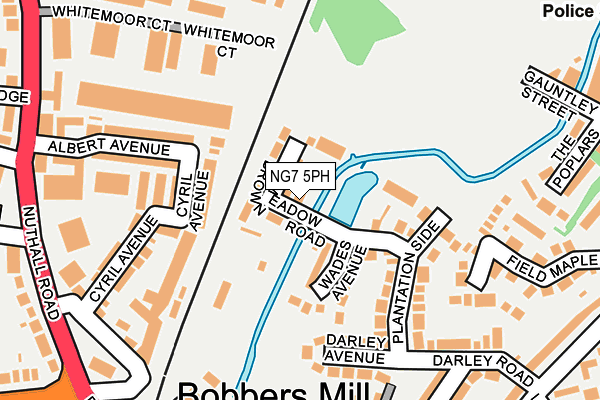 Map of AUTOTECH CARS LTD at local scale