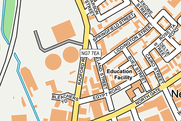Map of ADAM JAMES LIMITED at local scale