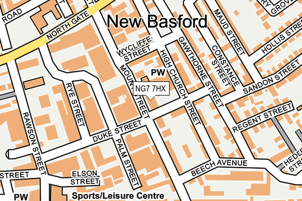 Map of RUDDFEST LIMITED at local scale