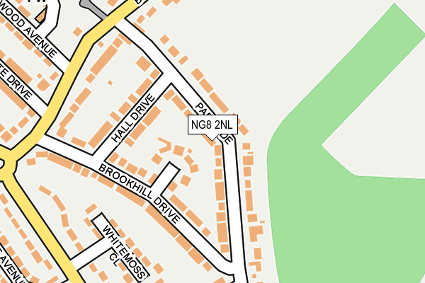 NG8 2NL map - OS OpenMap – Local (Ordnance Survey)