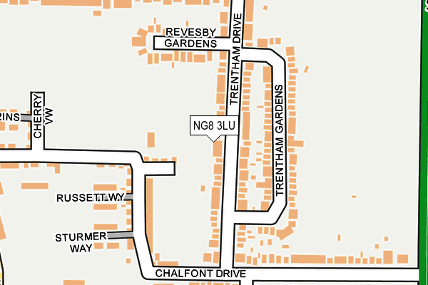 NG8 3LU map - OS OpenMap – Local (Ordnance Survey)