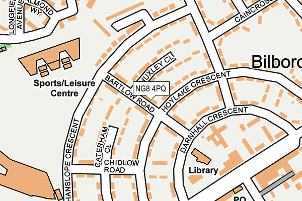 NG8 4PQ map - OS OpenMap – Local (Ordnance Survey)