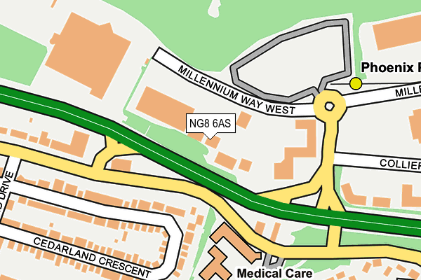 Map of ARMITAGE PET CARE LIMITED at local scale