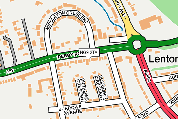 Map of RICHARD NELSON LLP at local scale