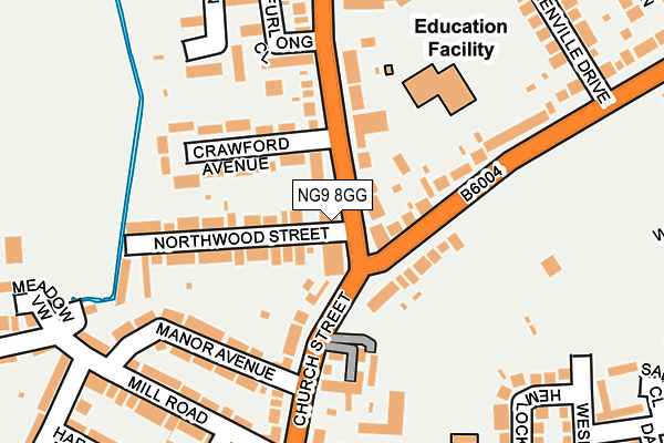 Map of MOTORCYCLE AND SCOOTER CENTRE LIMITED at local scale