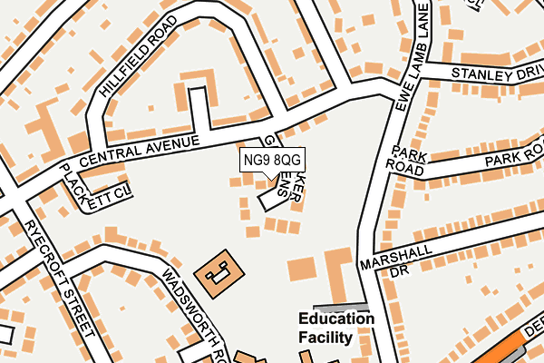 Map of DBN WEB DESIGN LIMITED at local scale