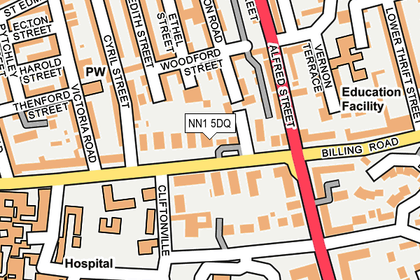 Map of ZS & TEAM LTD at local scale