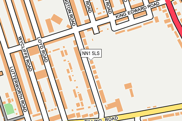 NN1 5LS map - OS OpenMap – Local (Ordnance Survey)